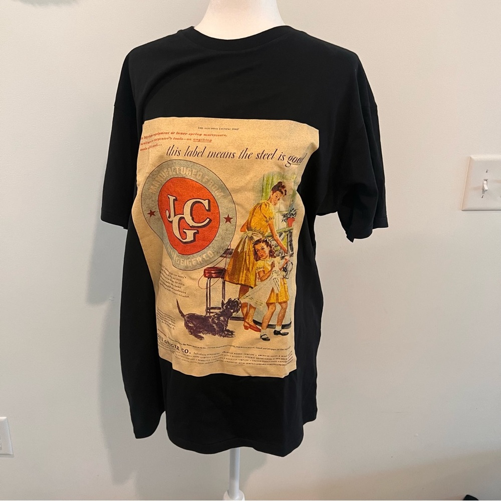 John Geiger t shirt size Large